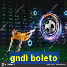 gndi boleto