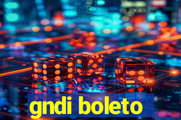 gndi boleto