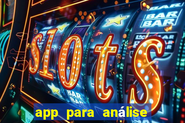 app para análise de jogos