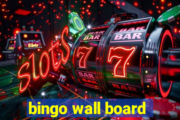 bingo wall board