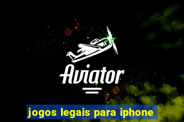 jogos legais para iphone