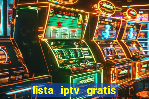 lista iptv gratis futebol ao vivo