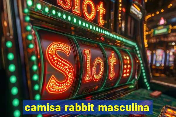 camisa rabbit masculina