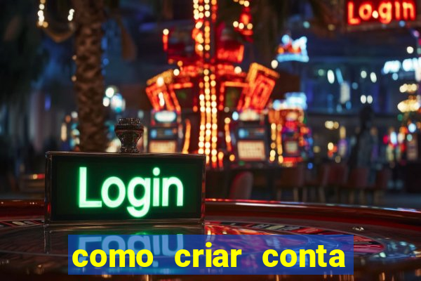 como criar conta demo slot