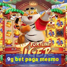 9g bet paga mesmo