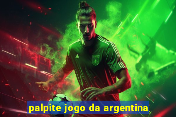 palpite jogo da argentina