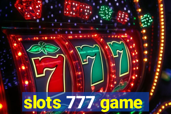 slots 777 game