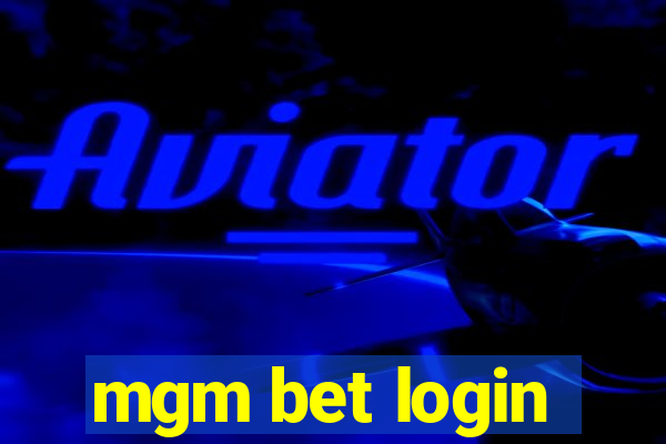 mgm bet login