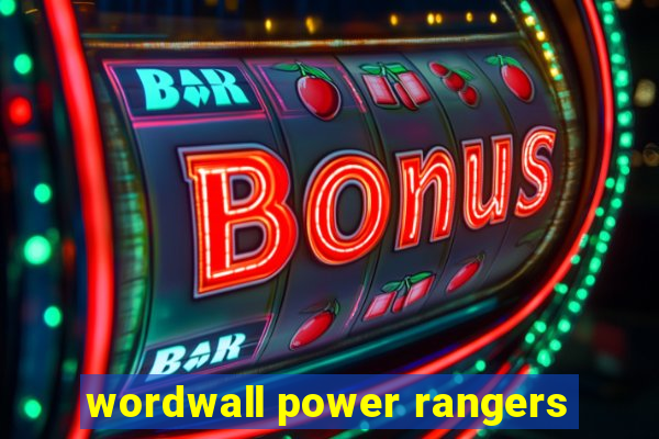 wordwall power rangers