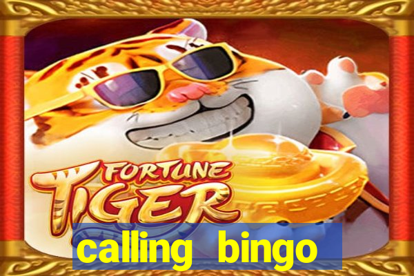 calling bingo numbers out