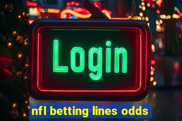 nfl betting lines odds