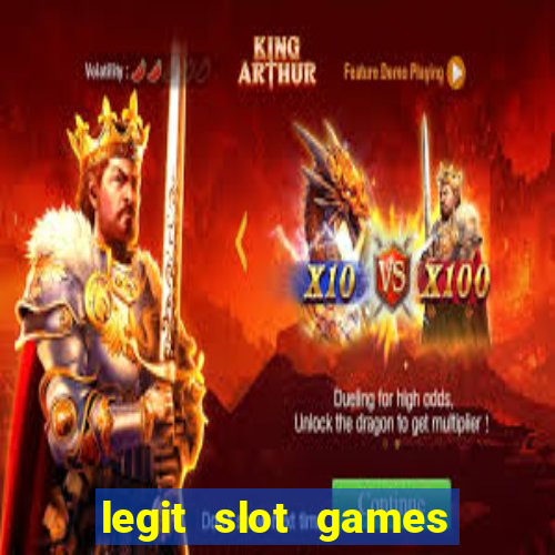 legit slot games that pay real money