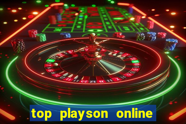 top playson online slot sites