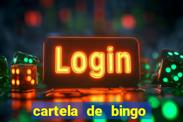 cartela de bingo ate 50