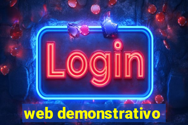 web demonstrativo