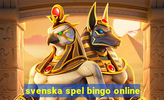 svenska spel bingo online