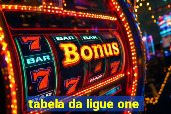 tabela da ligue one