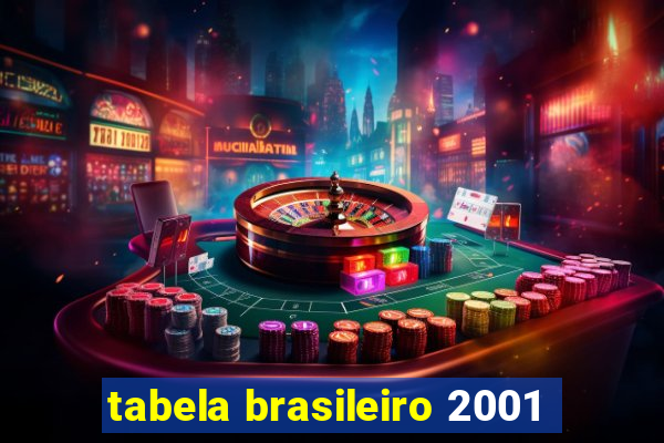 tabela brasileiro 2001