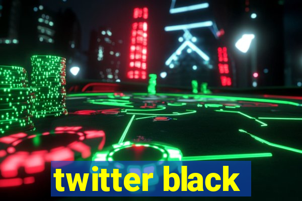 twitter black