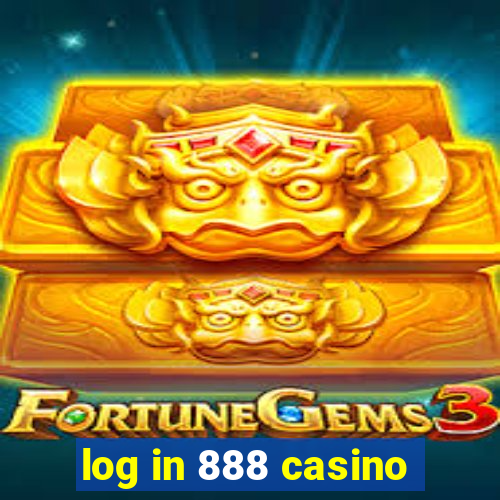 log in 888 casino