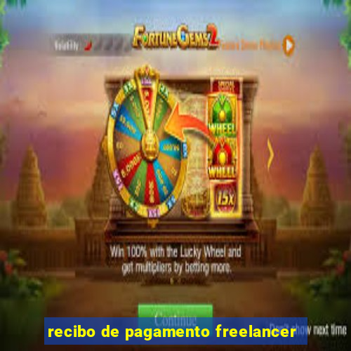 recibo de pagamento freelancer