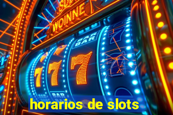 horarios de slots