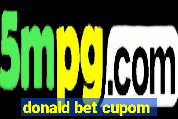 donald bet cupom