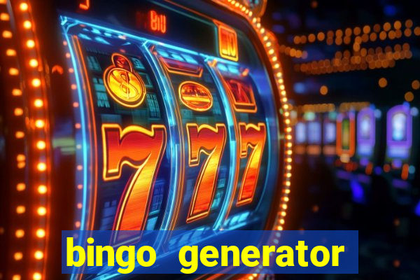 bingo generator with images