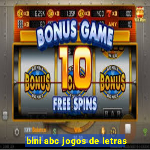 bini abc jogos de letras