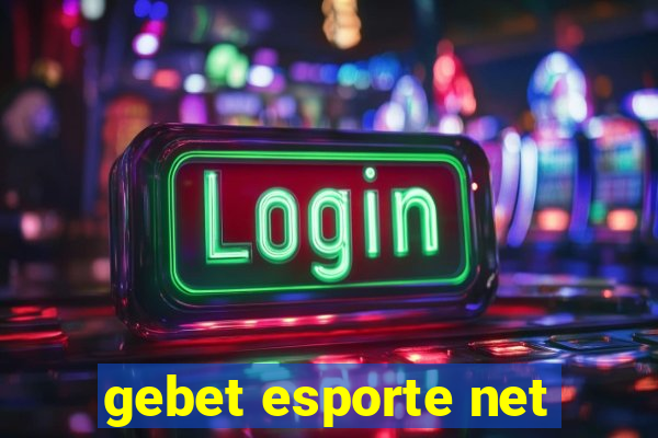 gebet esporte net