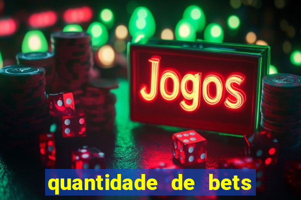 quantidade de bets no brasil