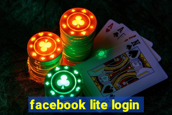 facebook lite login