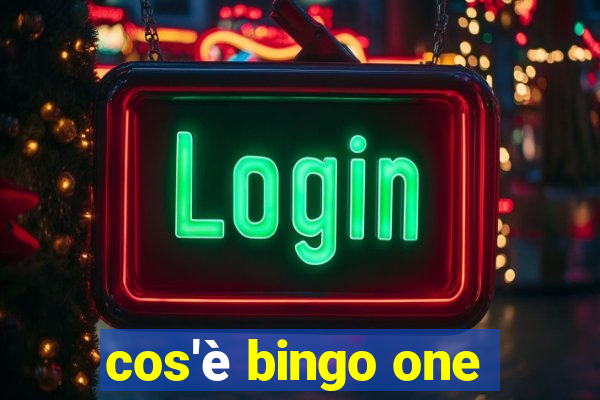 cos'è bingo one