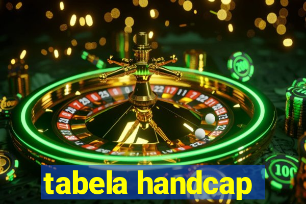 tabela handcap