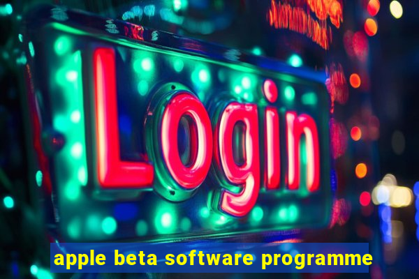 apple beta software programme