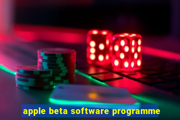 apple beta software programme