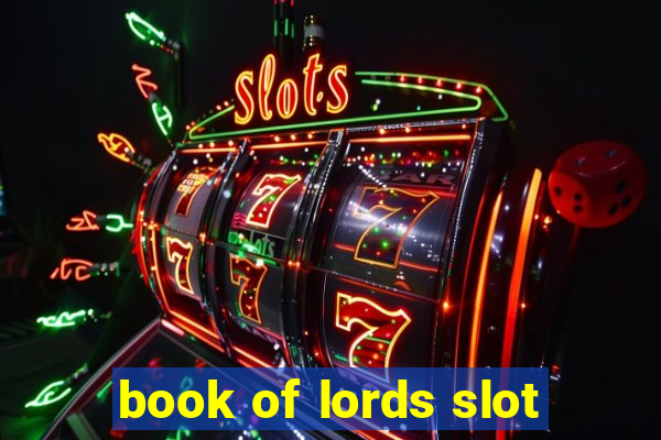 book of lords slot