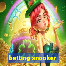 betting snooker