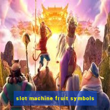 slot machine fruit symbols