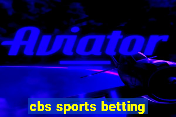 cbs sports betting