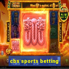 cbs sports betting