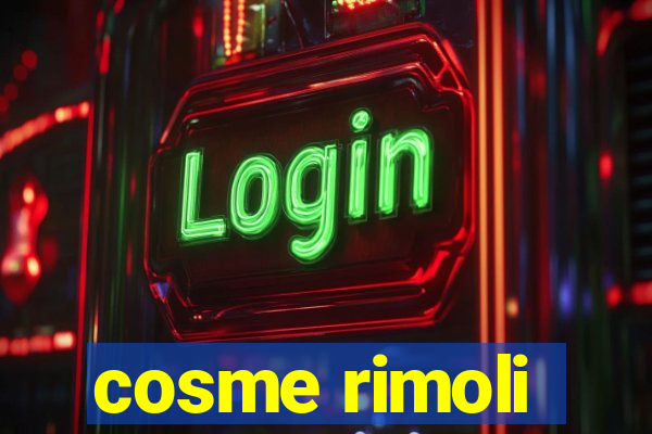 cosme rimoli