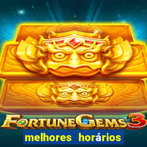 melhores horários para jogar slots