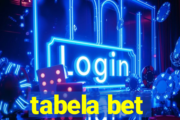 tabela bet