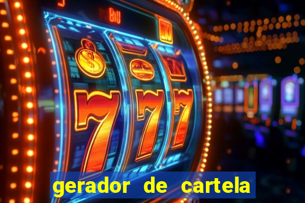 gerador de cartela de bingo