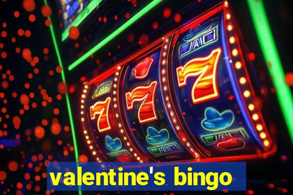 valentine's bingo