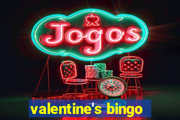 valentine's bingo