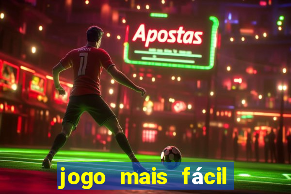 jogo mais fácil de ganhar