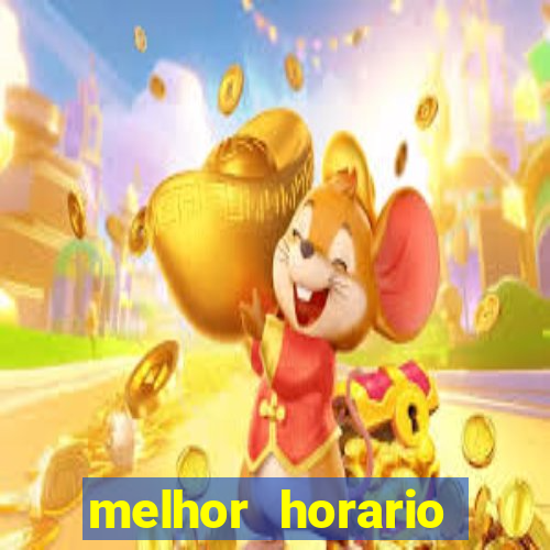 melhor horario jogar fortune rabbit