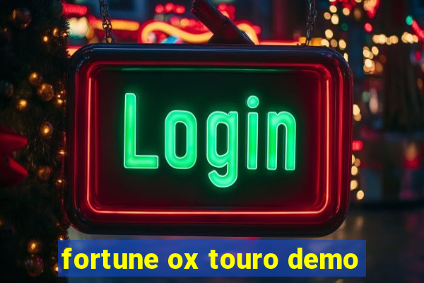 fortune ox touro demo